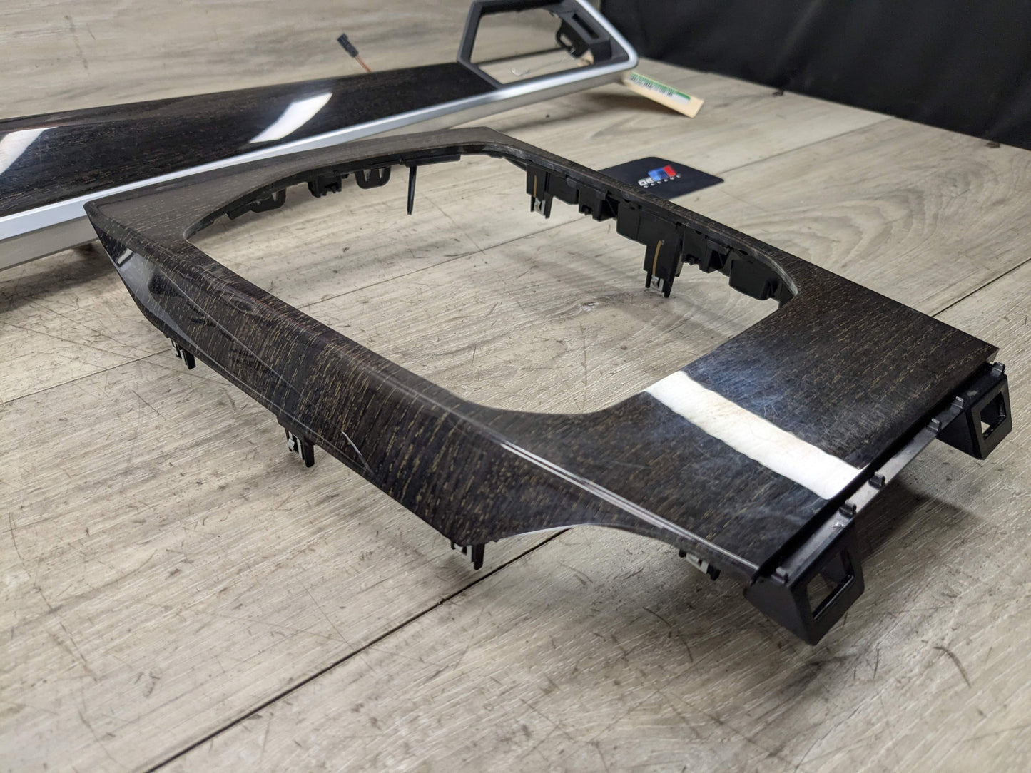 19-25 OEM BMW G20 330 M340 Center Console Dash Panel Wood Interior Trim SET (4)