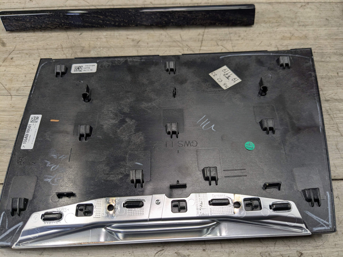 19-25 OEM BMW G20 330 M340 Center Console Dash Panel Wood Interior Trim SET (4)