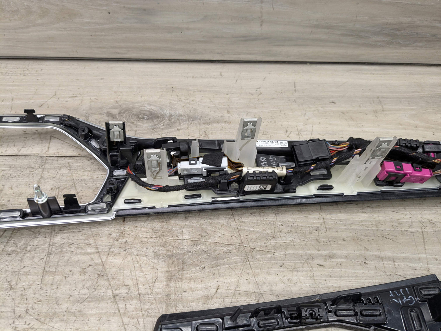 19-25 OEM BMW G20 330 M340 Center Console Dash Panel Wood Interior Trim SET (4)