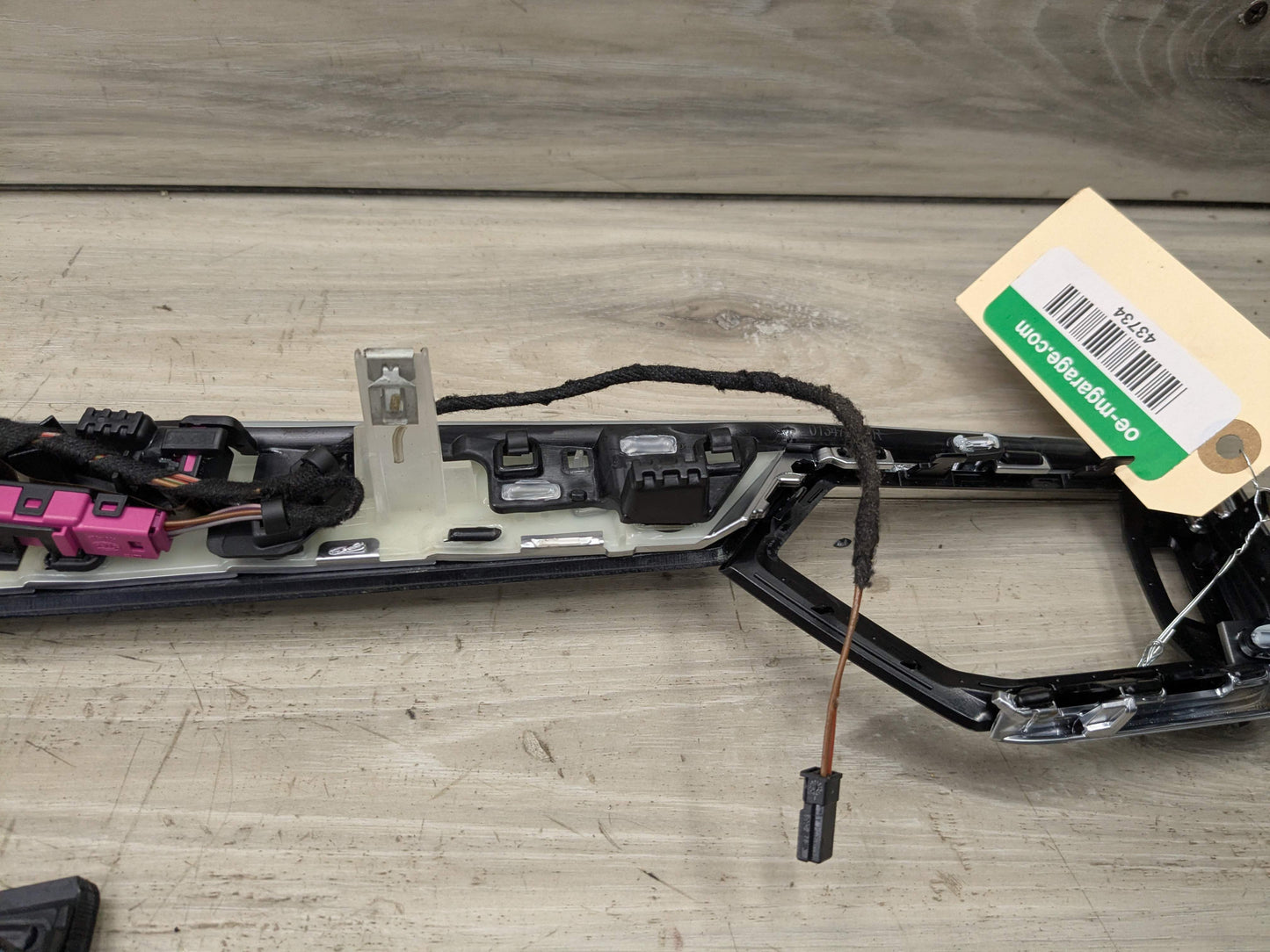 19-25 OEM BMW G20 330 M340 Center Console Dash Panel Wood Interior Trim SET (4)