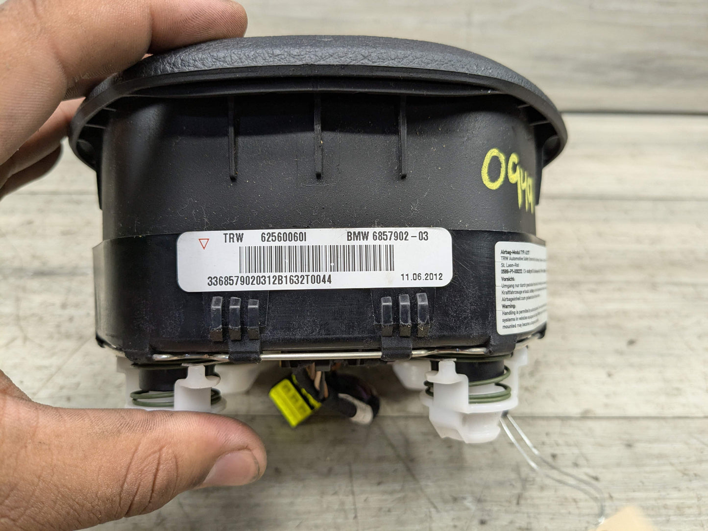 OEM BMW F22 F30 F32 F33 F36 328 335 428 435 Steering Wheel Airbag Air Bag Black
