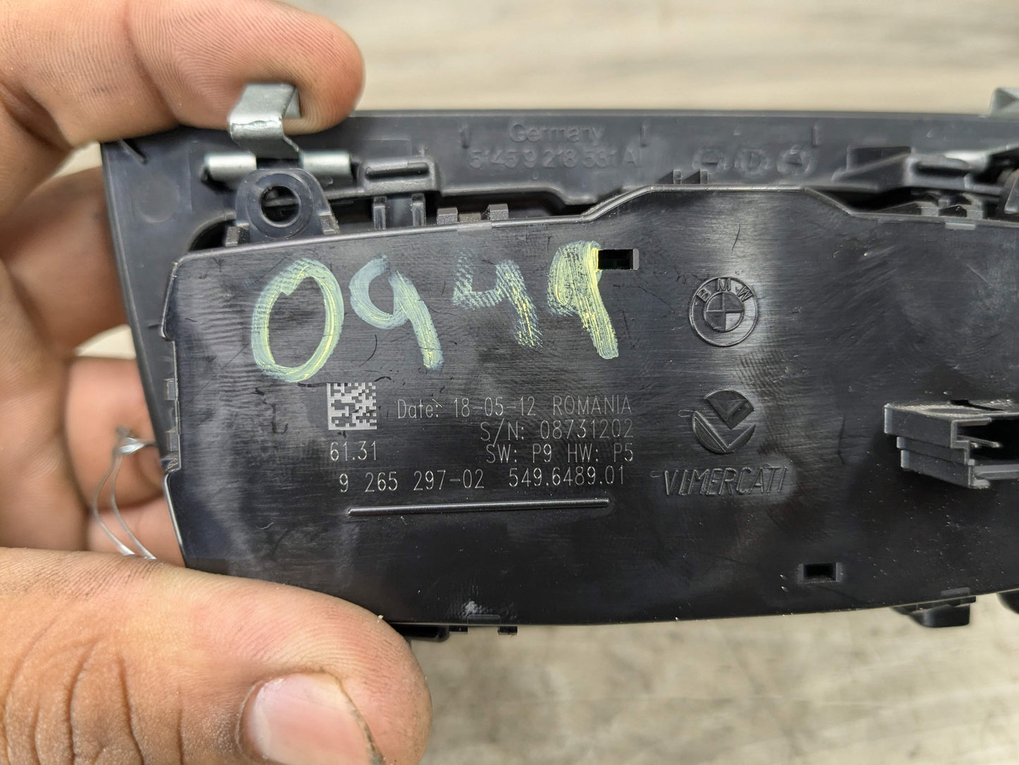 OEM BMW F22 F30 F32 F36 F80 F82 Headlight Switch Control Panel Light Module