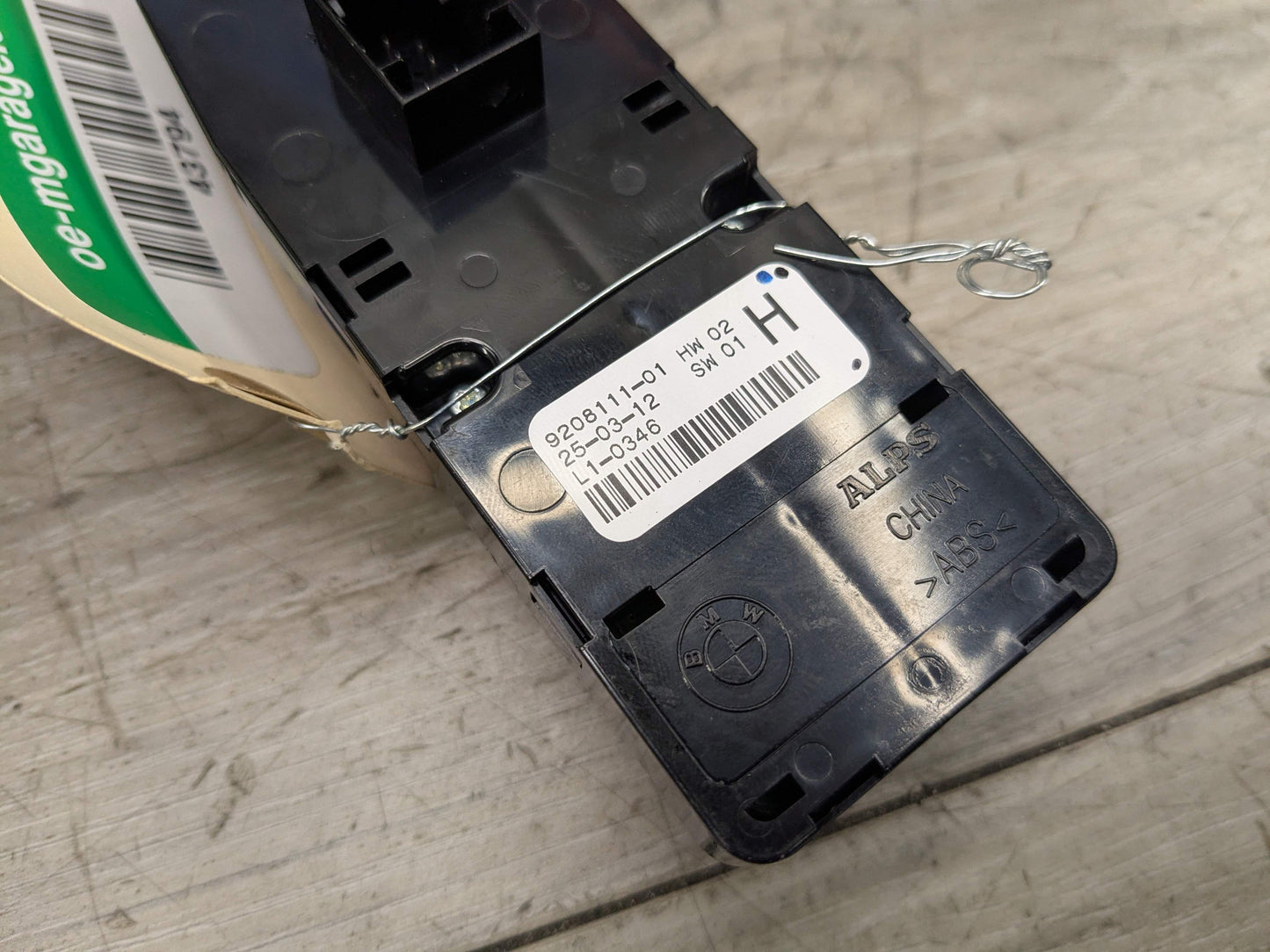 OEM BMW F06 F10 F25 F30 F80 Front Left Driver Main Master Power Window Switch