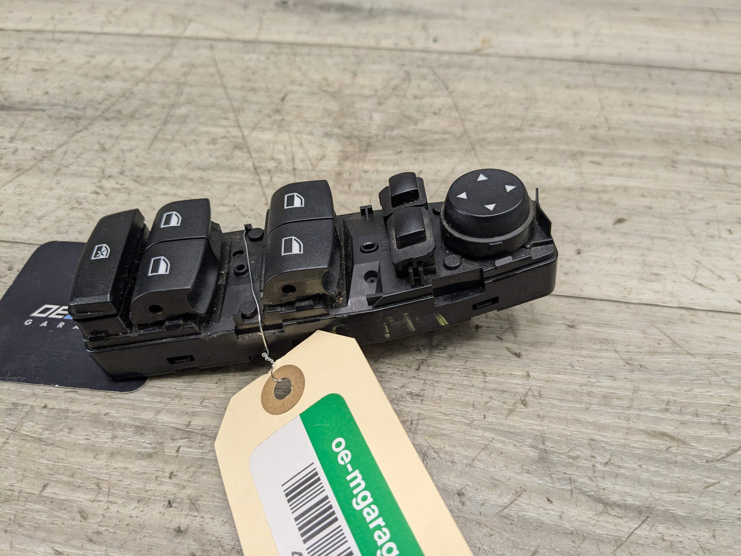 OEM BMW F06 F10 F25 F30 F80 Front Left Driver Main Master Power Window Switch