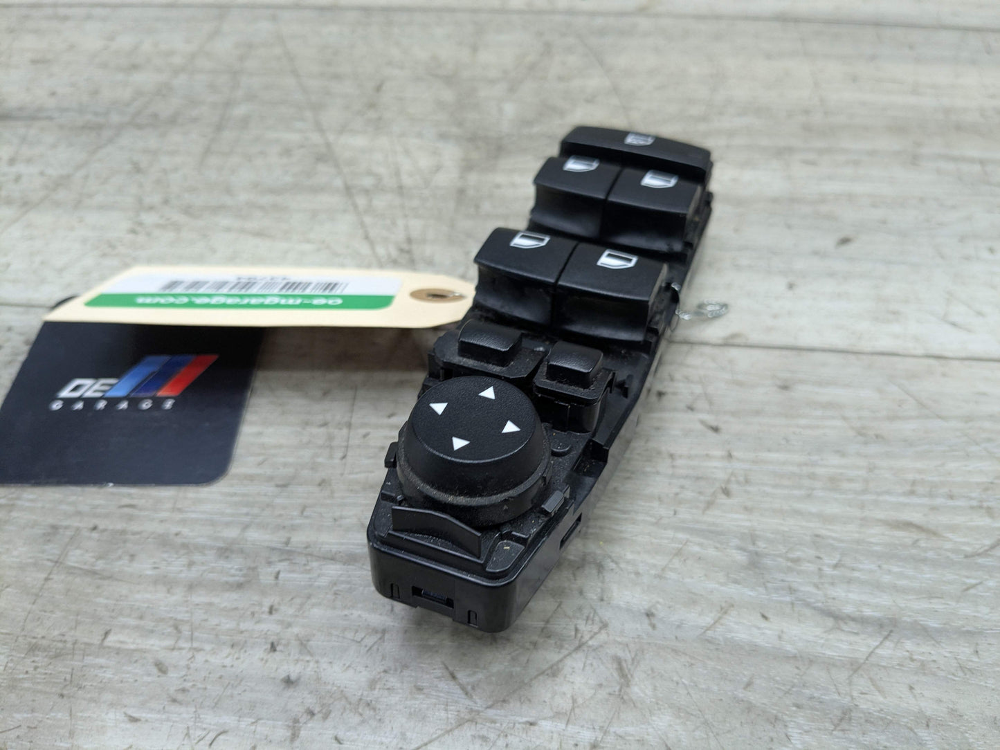OEM BMW F06 F10 F25 F30 F80 Front Left Driver Main Master Power Window Switch