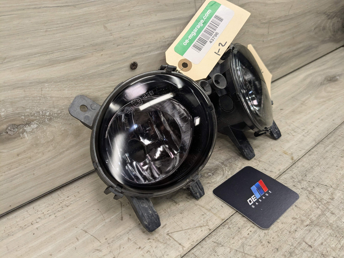 12-17 AFT* BMW F22 F23 F30 F32 F33 F36 Left Right SMOKED LENS Fog Lamp Light SET