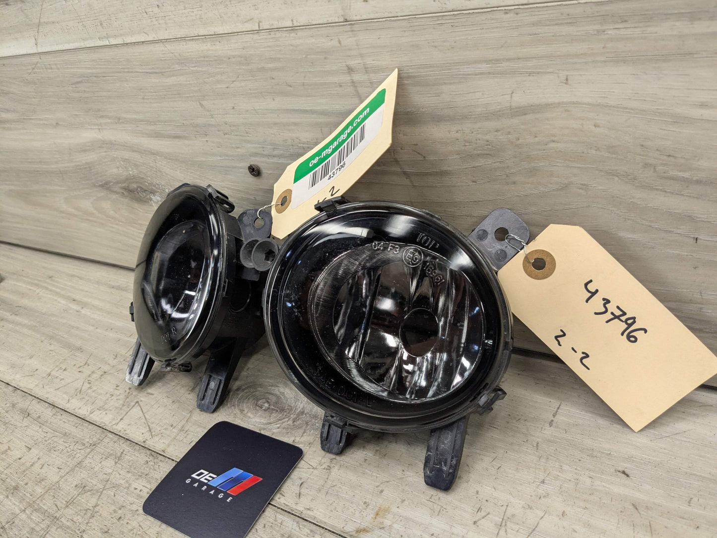 12-17 AFT* BMW F22 F23 F30 F32 F33 F36 Left Right SMOKED LENS Fog Lamp Light SET