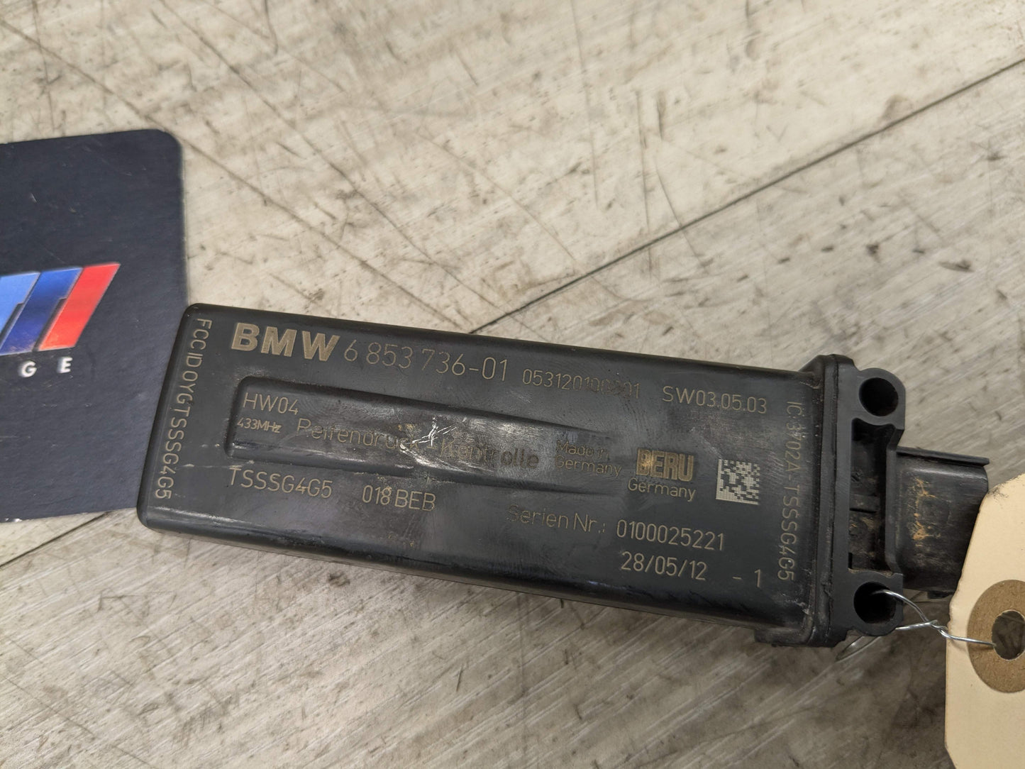 OEM BMW F22 F30 F31 F32 F33 F34 Tire Pressure Control Unit Module RDC
