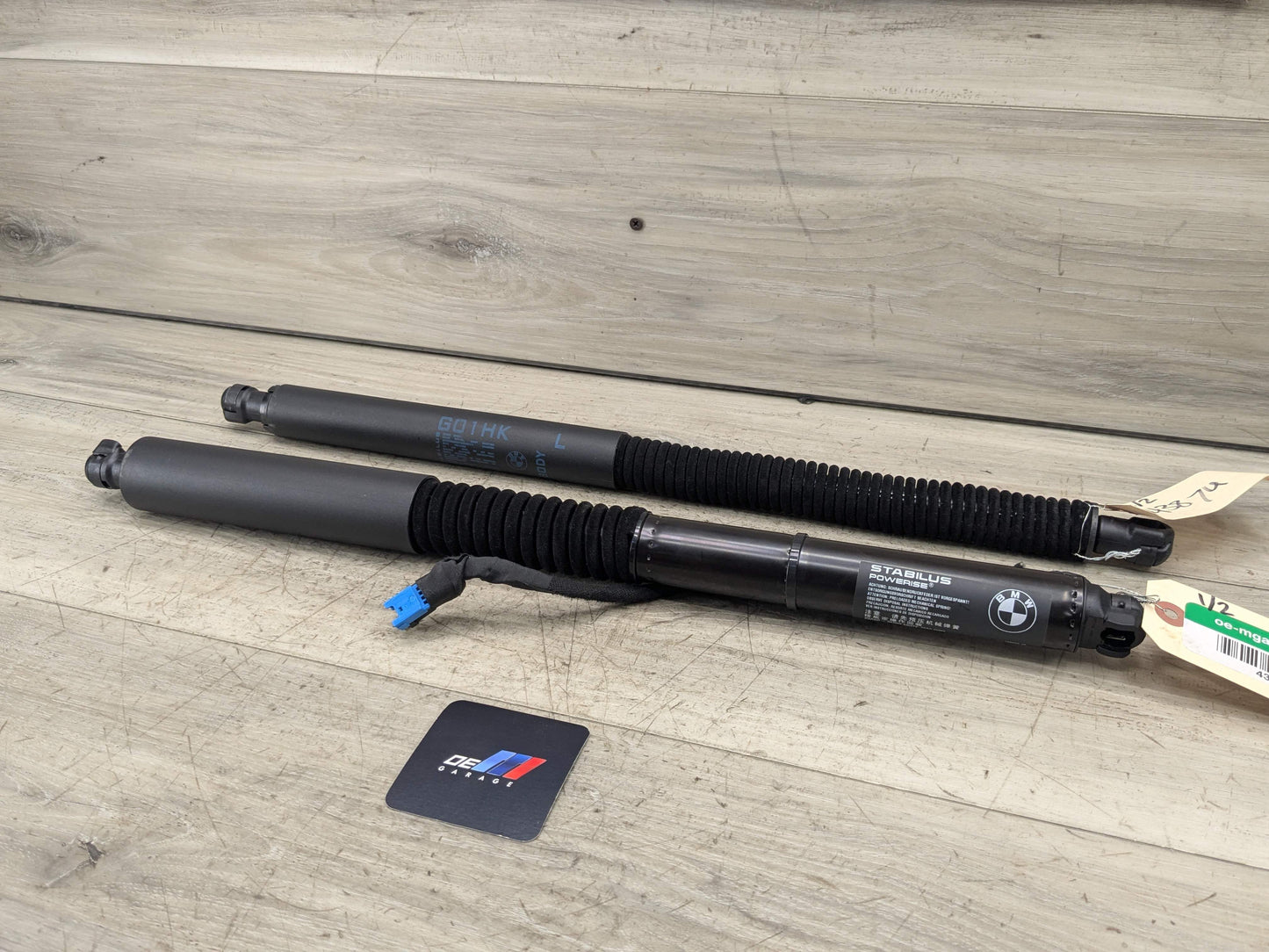 18-24 OEM BMW G01 F97 X3 X3M Rear Left Right Liftgate Shock Strut Lift Supports