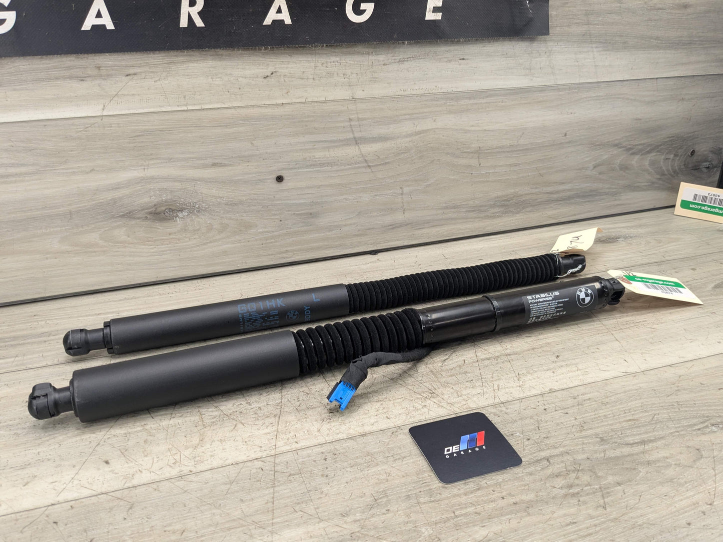 18-24 OEM BMW G01 F97 X3 X3M Rear Left Right Liftgate Shock Strut Lift Supports