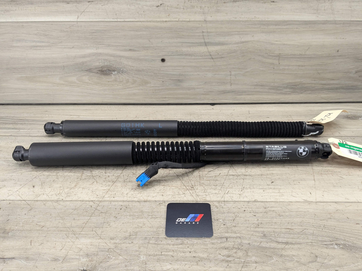 18-24 OEM BMW G01 F97 X3 X3M Rear Left Right Liftgate Shock Strut Lift Supports