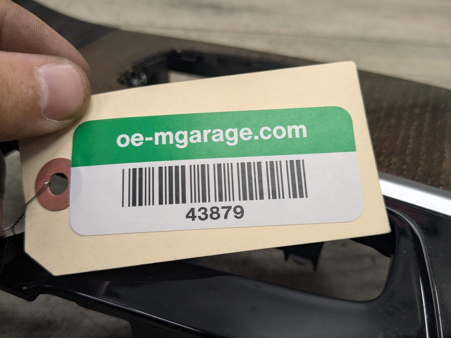 *18-21 OEM BMW G01 G02 X3 X4 Center Console Interior Trim Oak Dark High Gloss