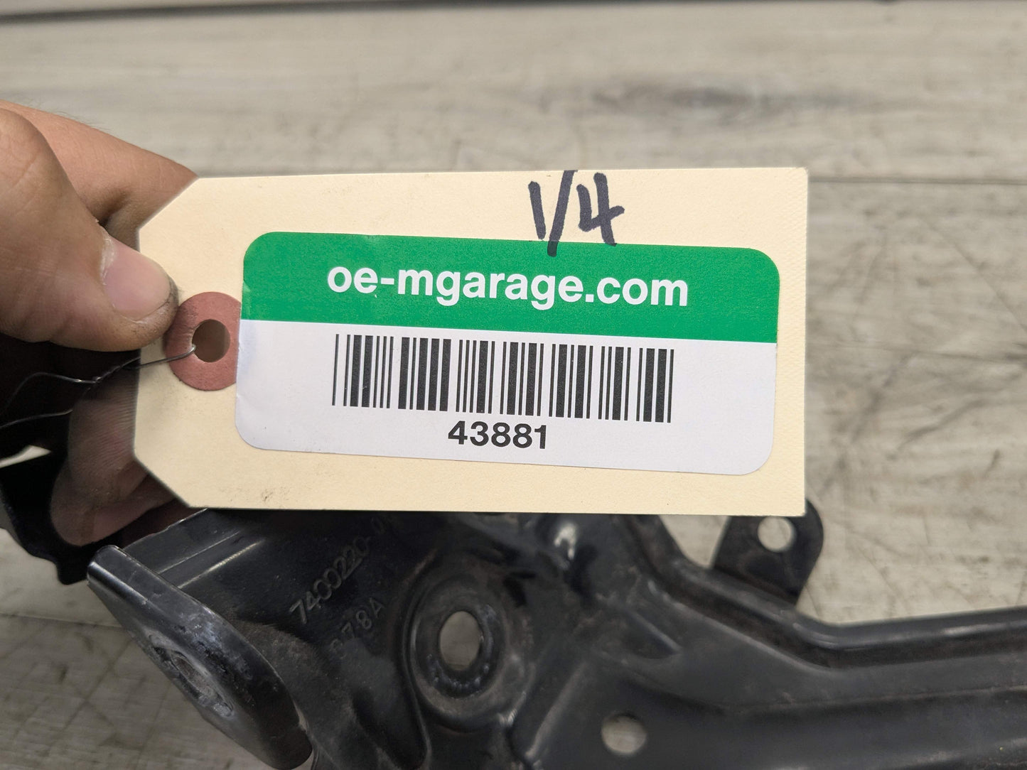 18-24 OEM BMW G01 G02 F97 X3 X4 Right Passenger Fender Wing Holder Bracket SET