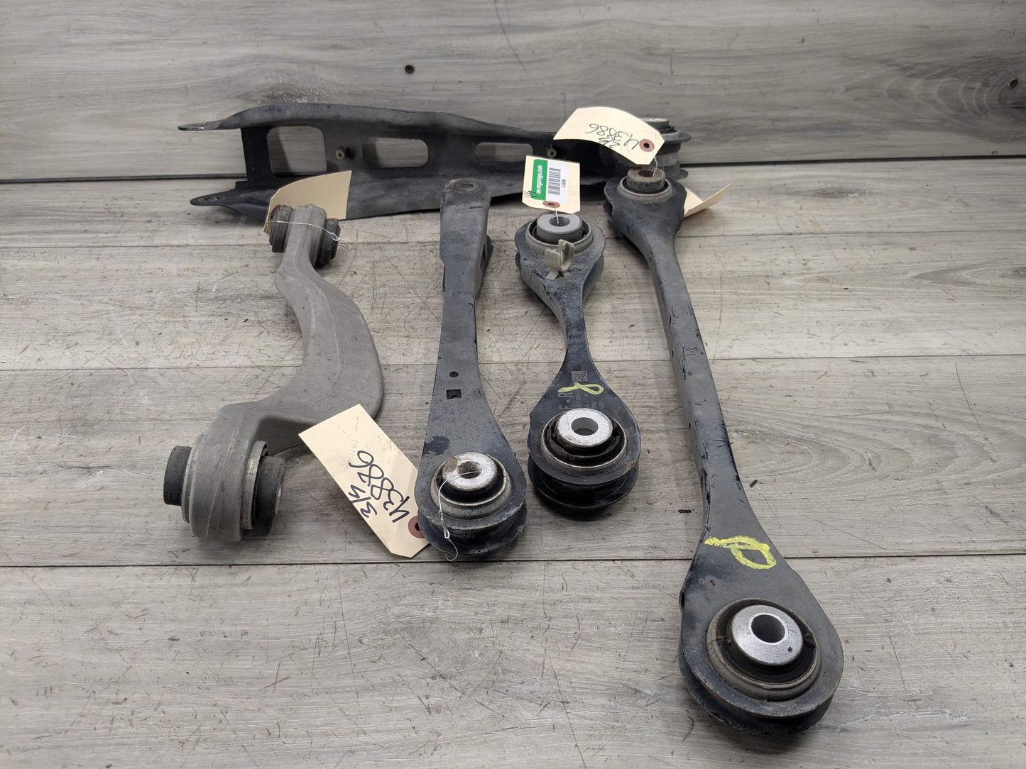 18-24 OEM BMW G01 G02 X3 X4 REAR Right Passenger Upper Lower Control Arms SET
