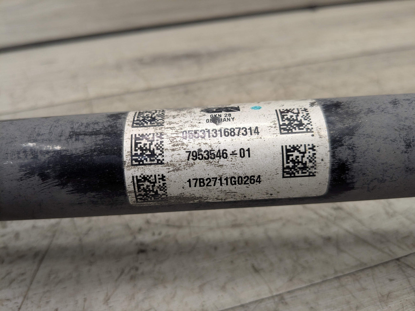 18-21 OEM BMW G01 G02 X3 X4 30i 30iX Rear Right Passenger Output Shaft CV Axle