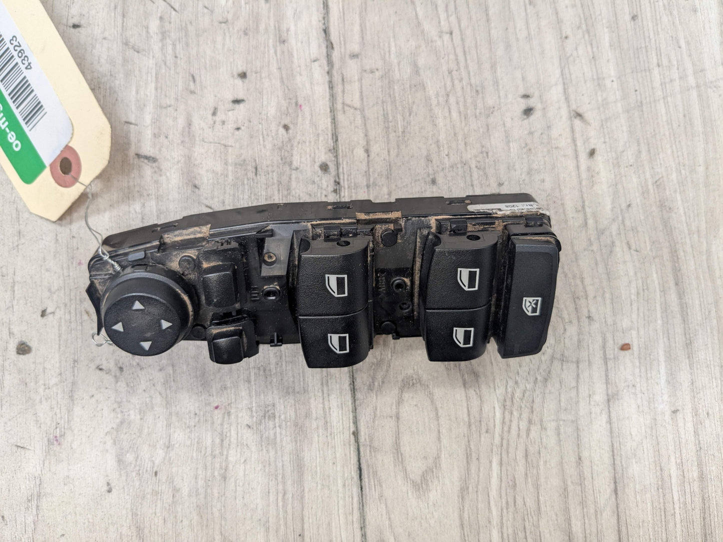 OEM BMW F06 F10 F25 F30 F80 Front Left Driver Main Master Power Window Switch