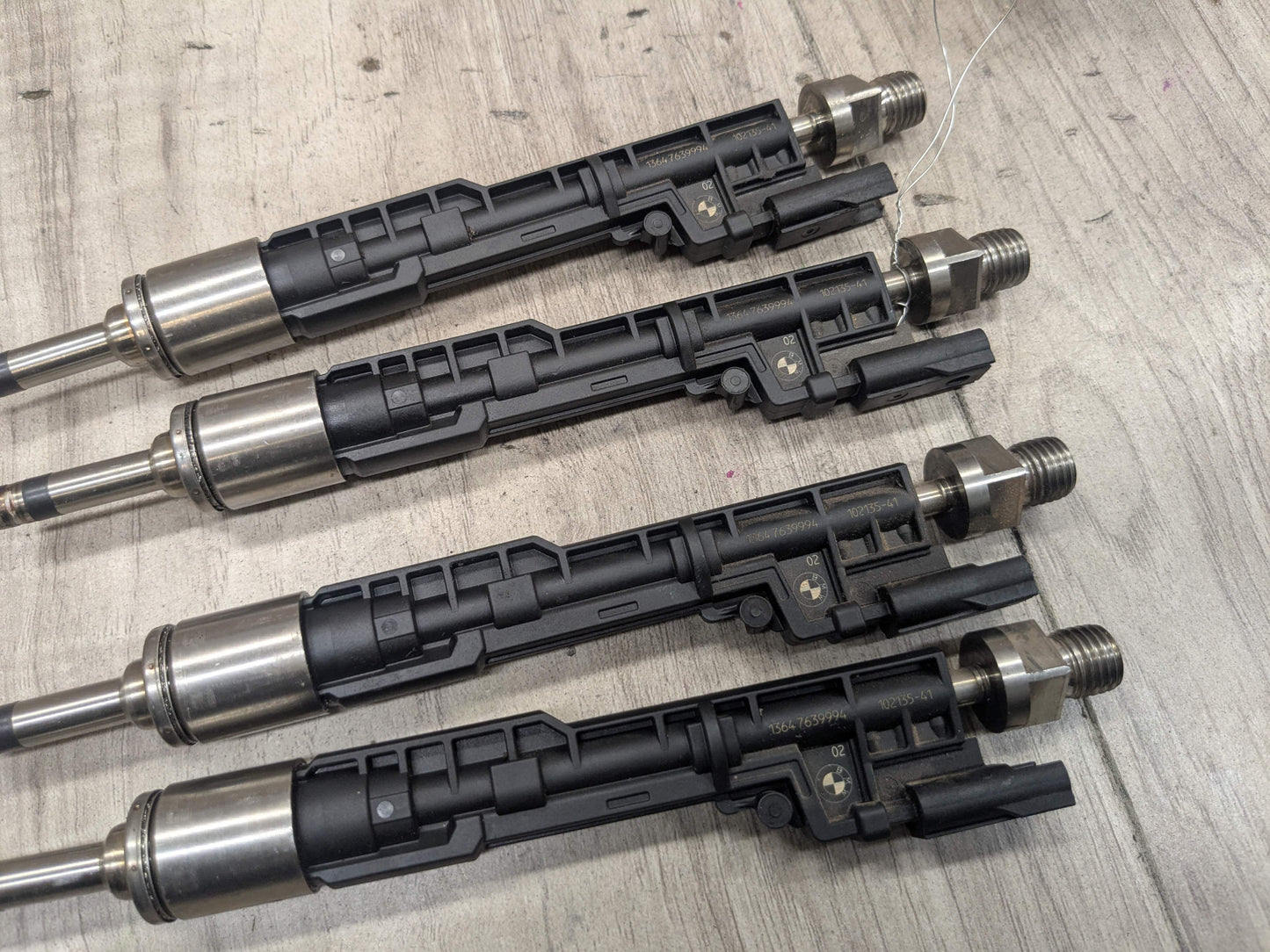 OEM BMW F22 F30 F82 M3 M4 S55 N26 N55 Engine High Pressure Fuel Injector (4)