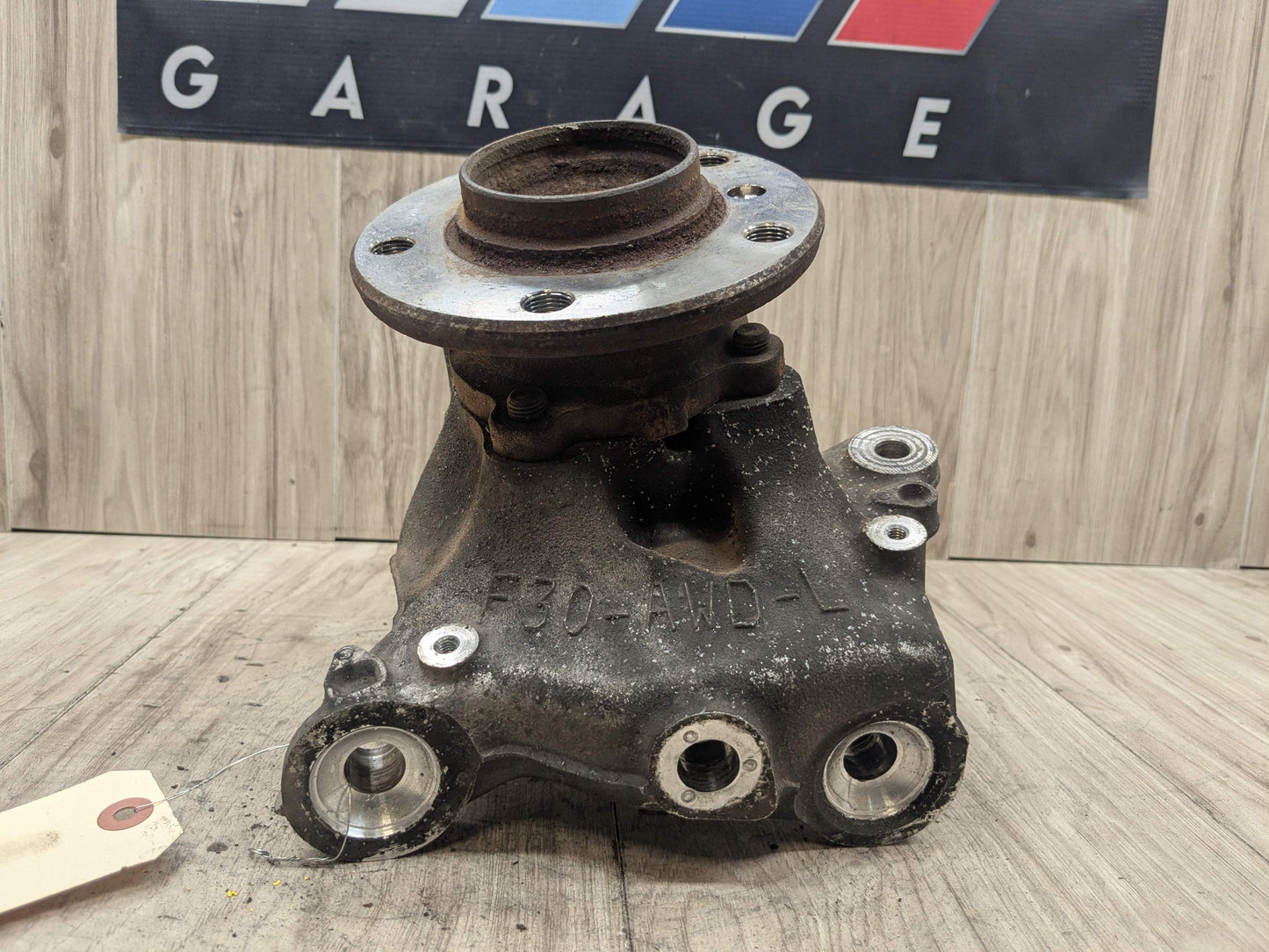 OEM BMW F22 F23 F30 F32 F33 AWD Front Left Driver Spindle Hub Carrier Knuckle