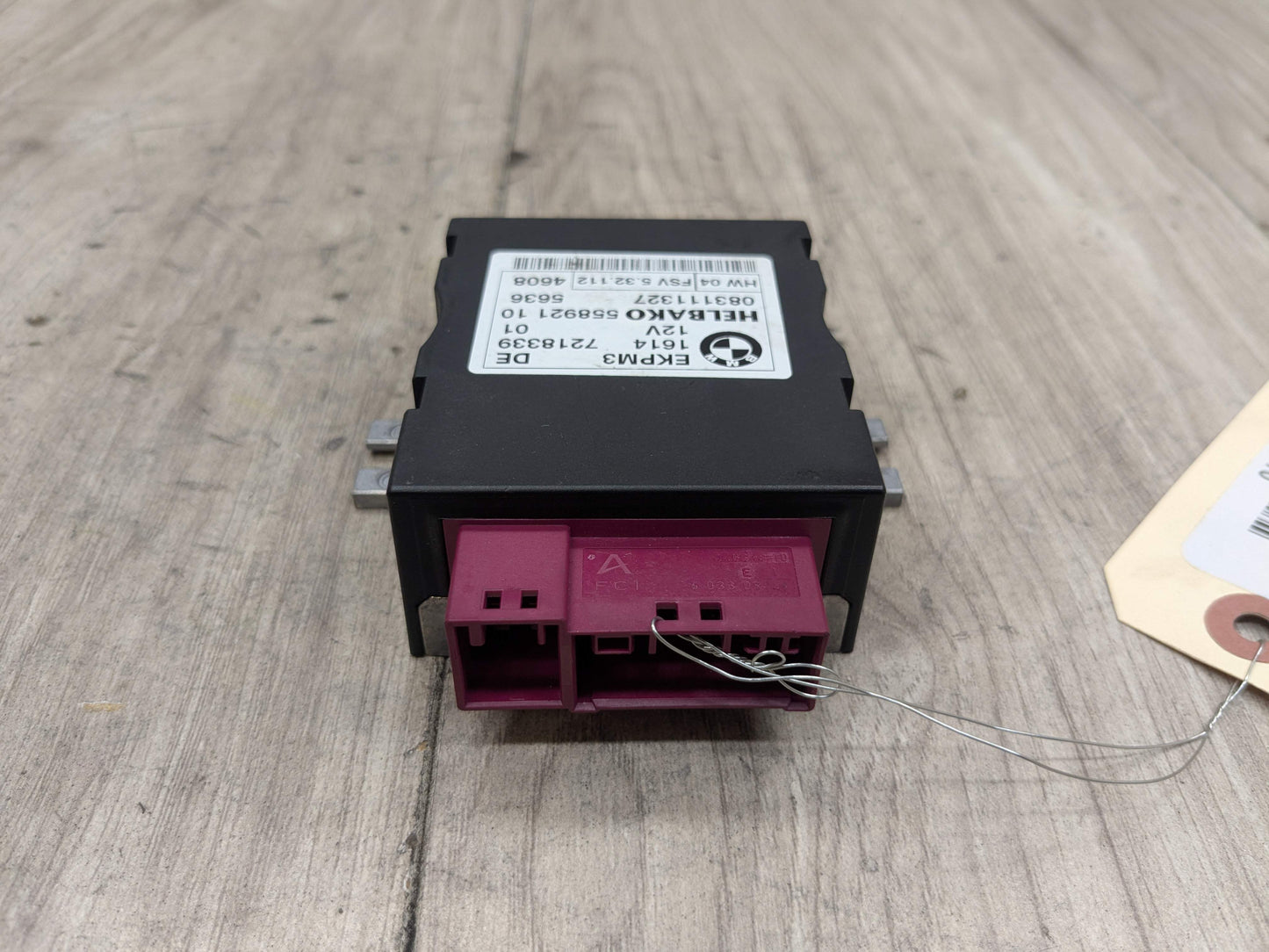 06-13 OEM BMW E88 E90 E92 N54 N55 Helbako Fuel Pump Relay Control Module EKPM3