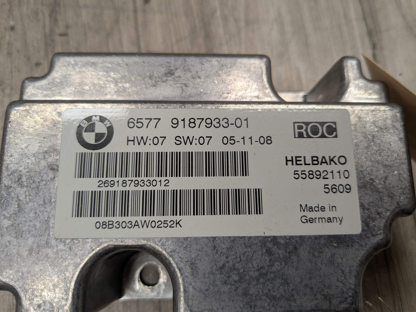 07-13 OEM BMW E88 E93 328 335 M3 Convertible Roof Top ROC Rollover Module