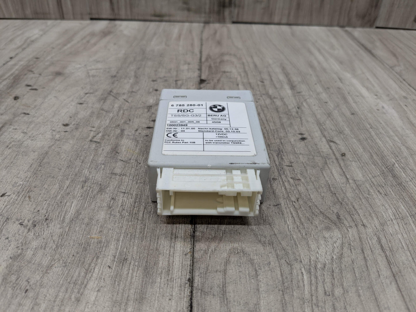 07-10 OEM BMW E93 328 335 Tire Pressure Control Module Unit TPMS RDC