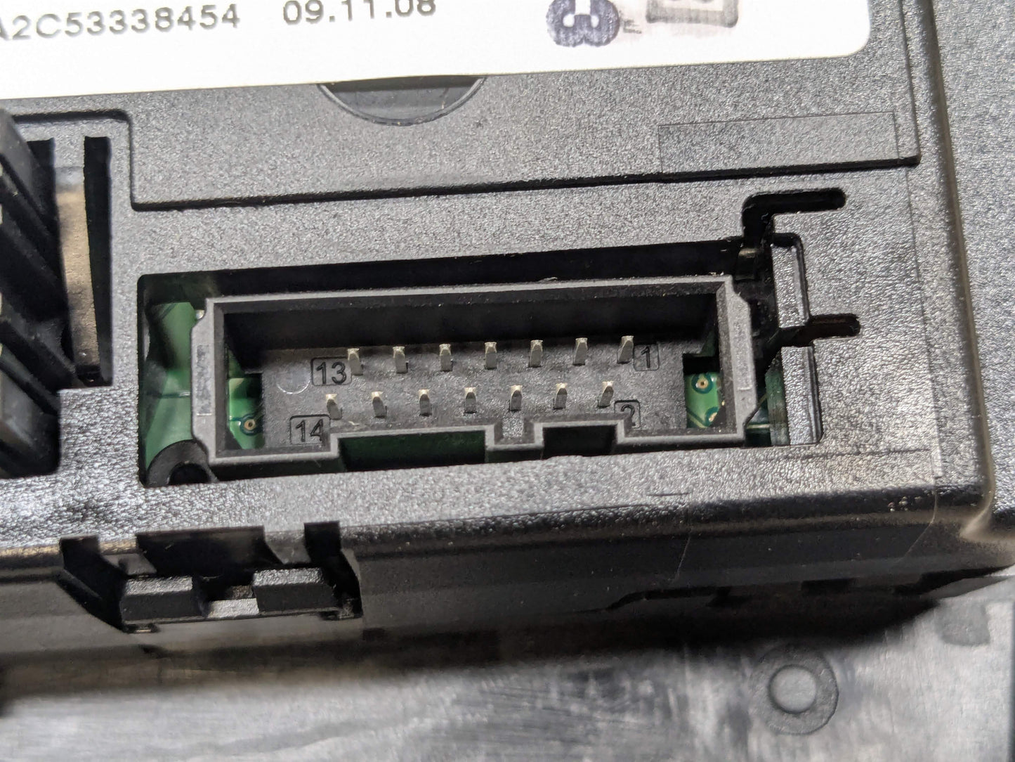 07-13 OEM BMW E92 E93 328 335 AC Heater Climate Control Switch Panel Black