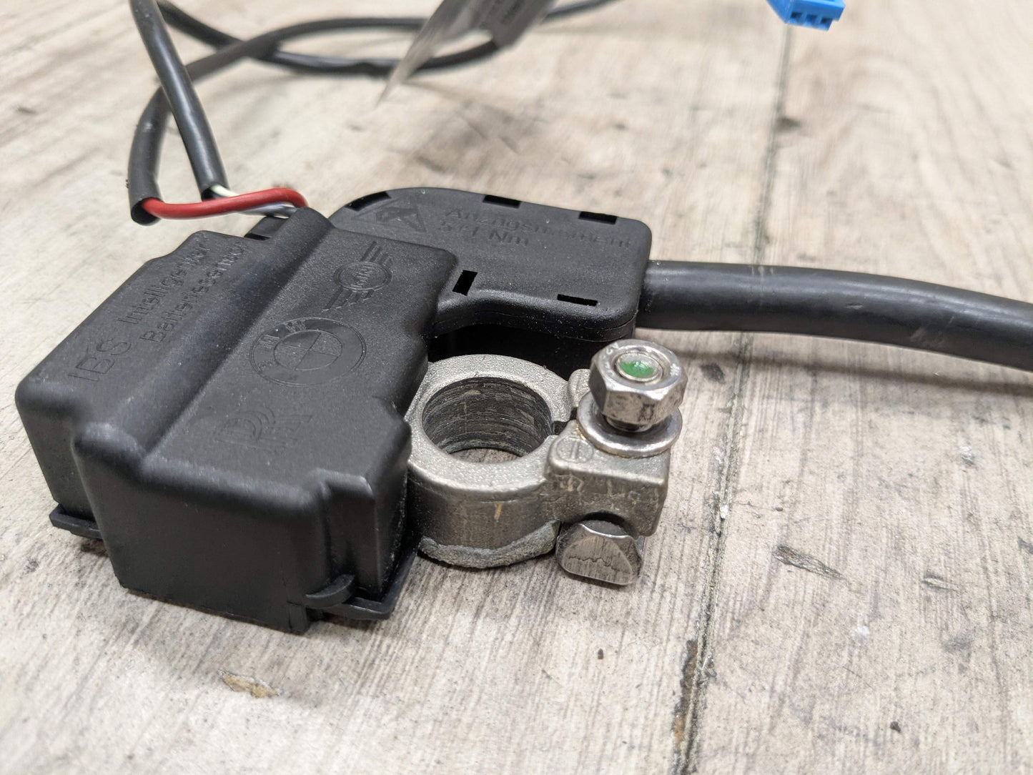 OEM BMW E60 E70 E71 E93 X5 M3 Battery Negative Terminal IBS Sensor Ground Cable