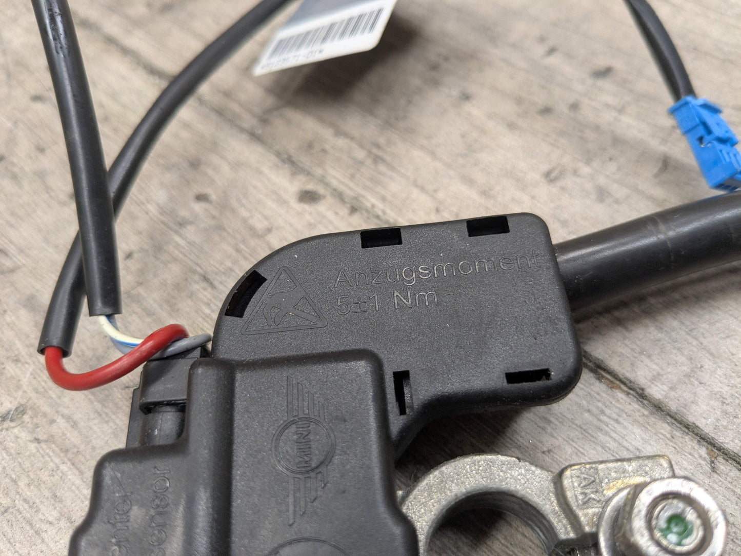 OEM BMW E60 E70 E71 E93 X5 M3 Battery Negative Terminal IBS Sensor Ground Cable