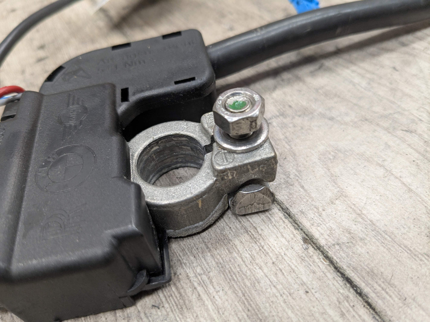 OEM BMW E60 E70 E71 E93 X5 M3 Battery Negative Terminal IBS Sensor Ground Cable