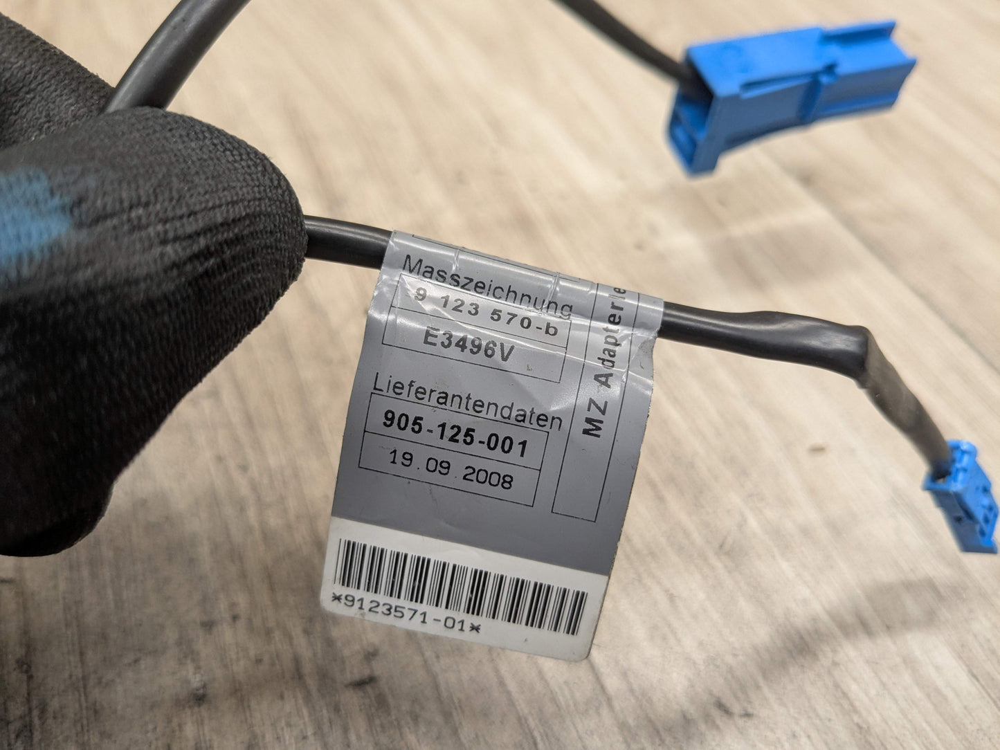 OEM BMW E60 E70 E71 E93 X5 M3 Battery Negative Terminal IBS Sensor Ground Cable