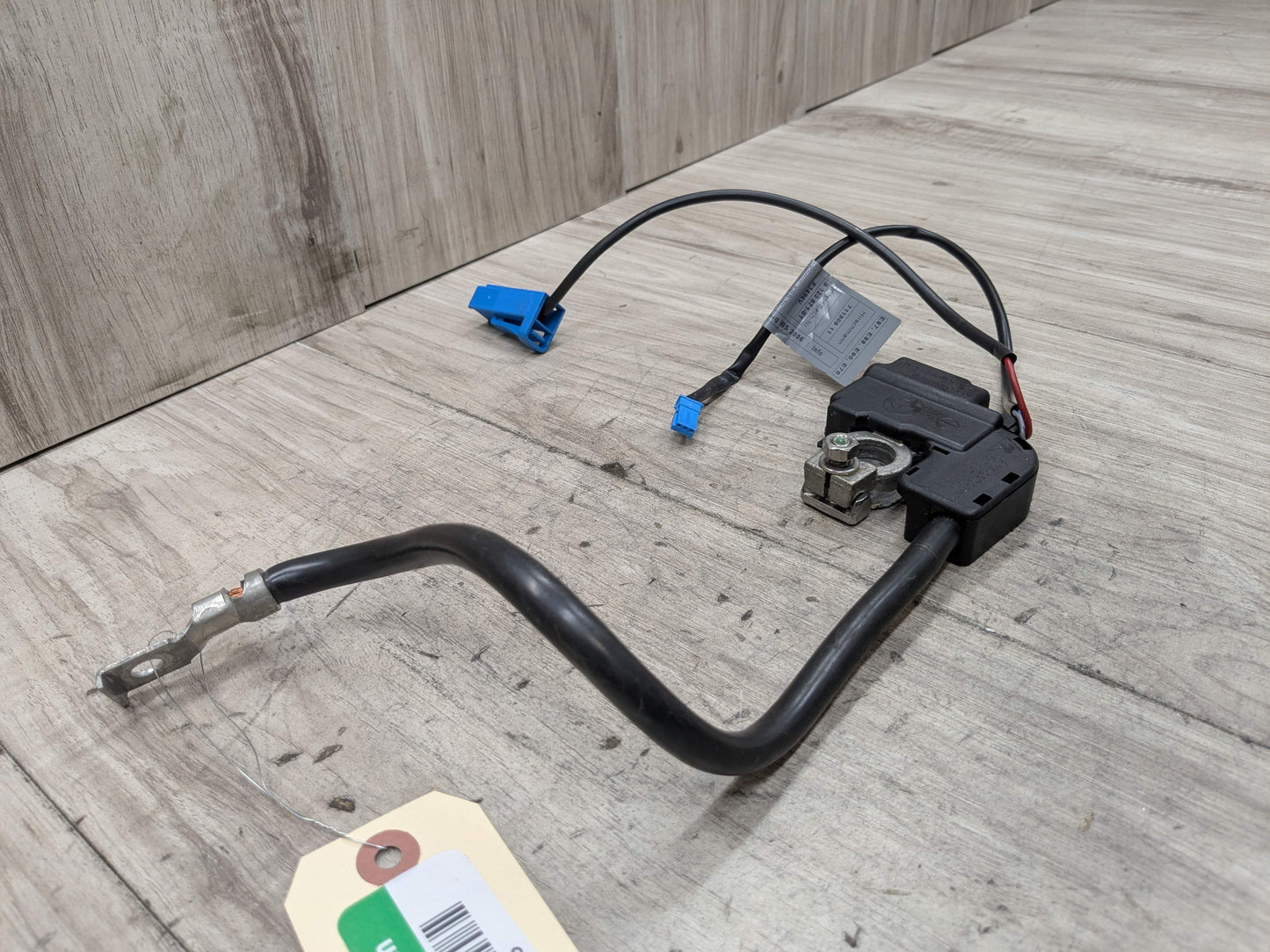OEM BMW E60 E70 E71 E93 X5 M3 Battery Negative Terminal IBS Sensor Ground Cable