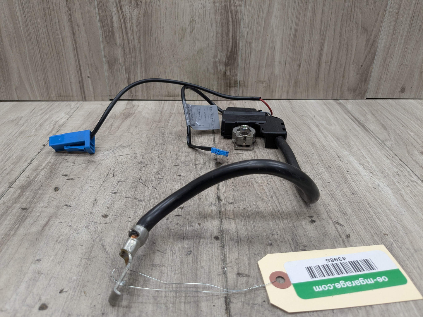 OEM BMW E60 E70 E71 E93 X5 M3 Battery Negative Terminal IBS Sensor Ground Cable