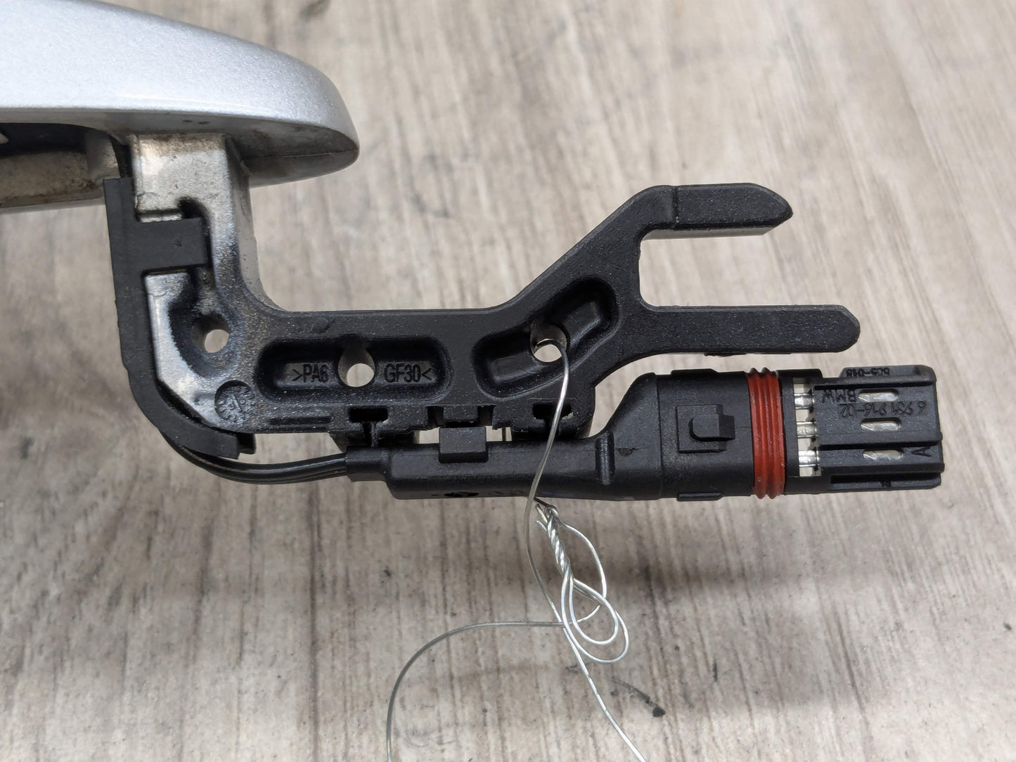 07-13 OEM BMW E92 E93 328 335 M3 Left Driver Door Handle COMFORT ACCESS Silver