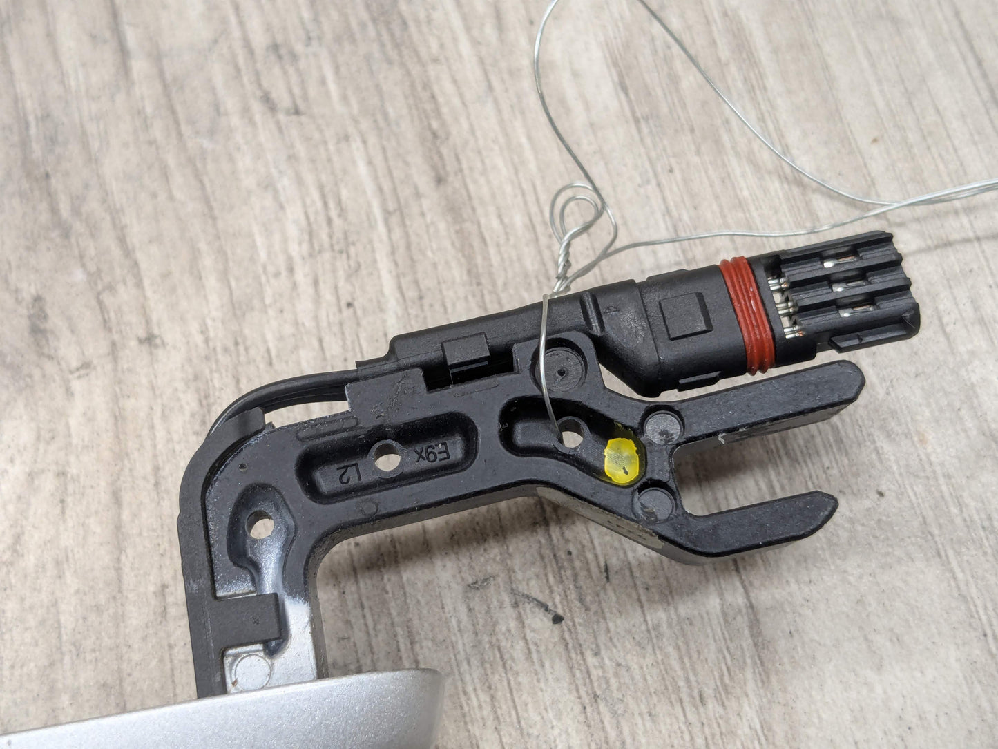 07-13 OEM BMW E92 E93 328 335 M3 Left Driver Door Handle COMFORT ACCESS Silver