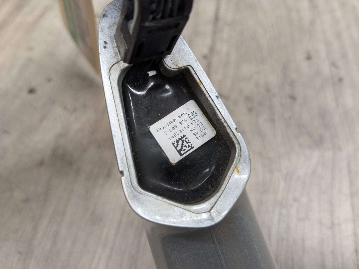 07-13 OEM BMW E92 E93 328 335 M3 Left Driver Door Handle COMFORT ACCESS Silver