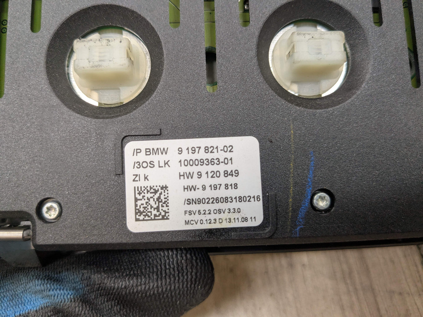 07-13 OEM BMW E88 E93 E89 135 328 335 Z4 M3 Roof Console Dome Light SOS Switch