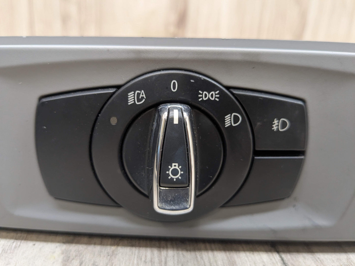 Headlight Switch Control Panel Light Module BLACK/Grey