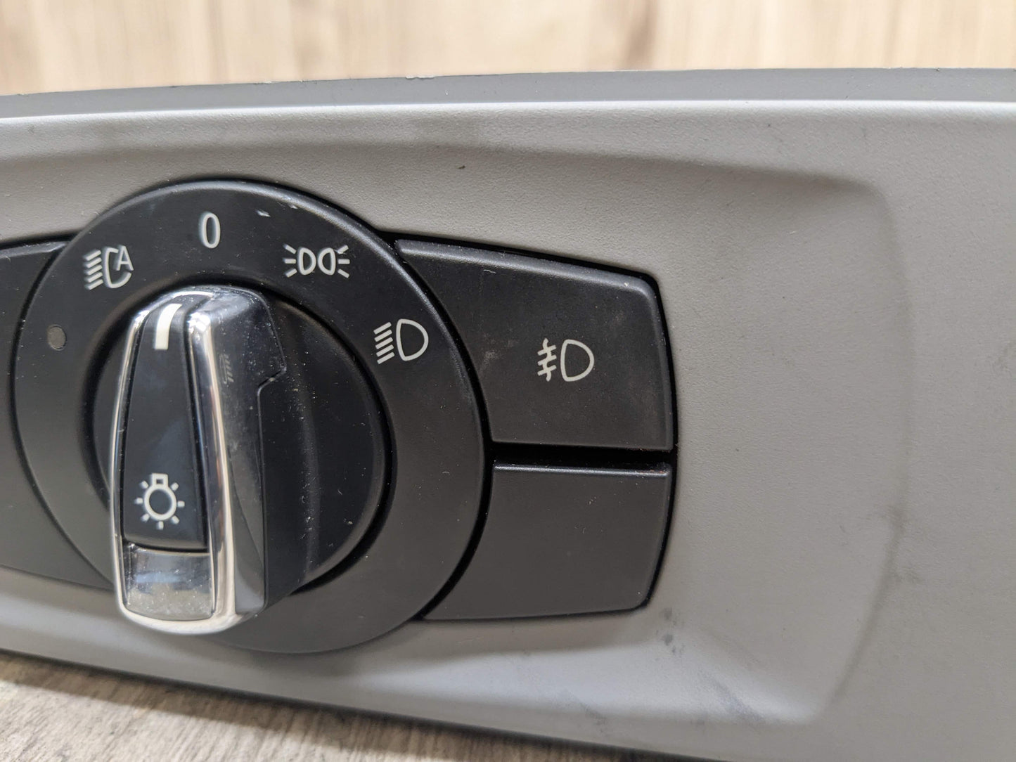 Headlight Switch Control Panel Light Module BLACK/Grey