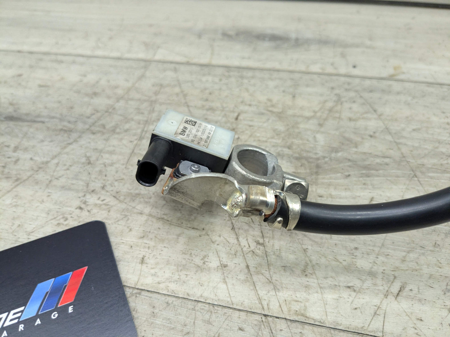 12-20 OEM BMW F22 F30 F32 F33 F36 F87 Negative Cable Terminal IBS Sensor Black