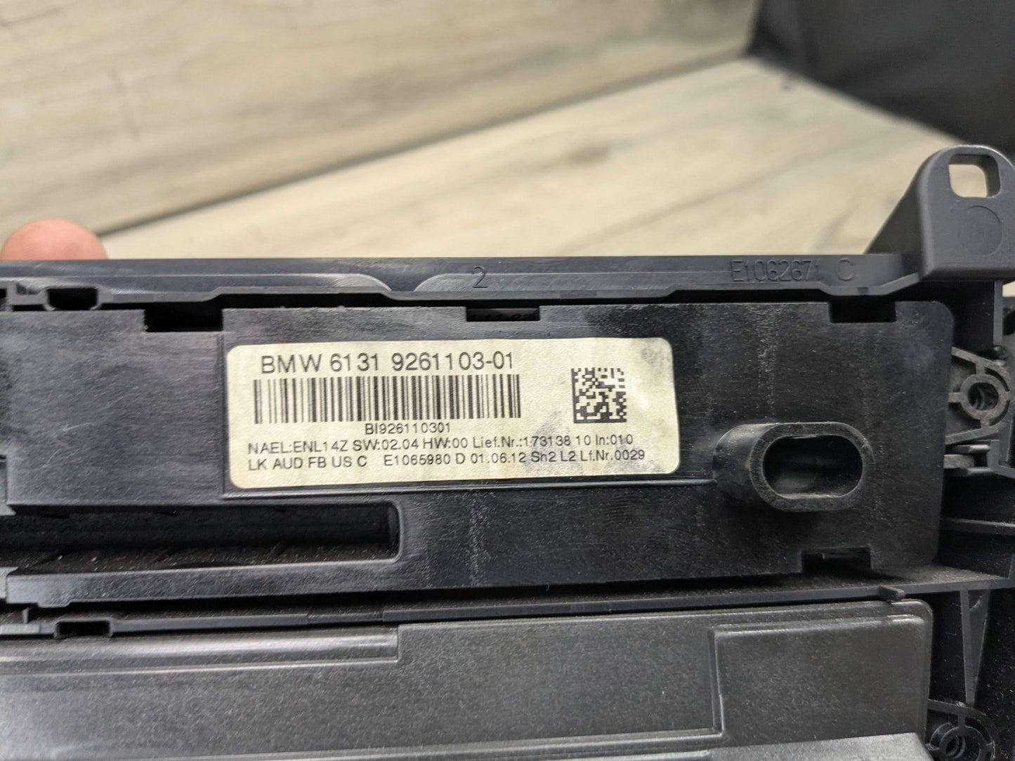 12-15 OEM BMW F22 F80 F30 F32 M3 M4 AC Heater Control Panel Radio Media Buttons
