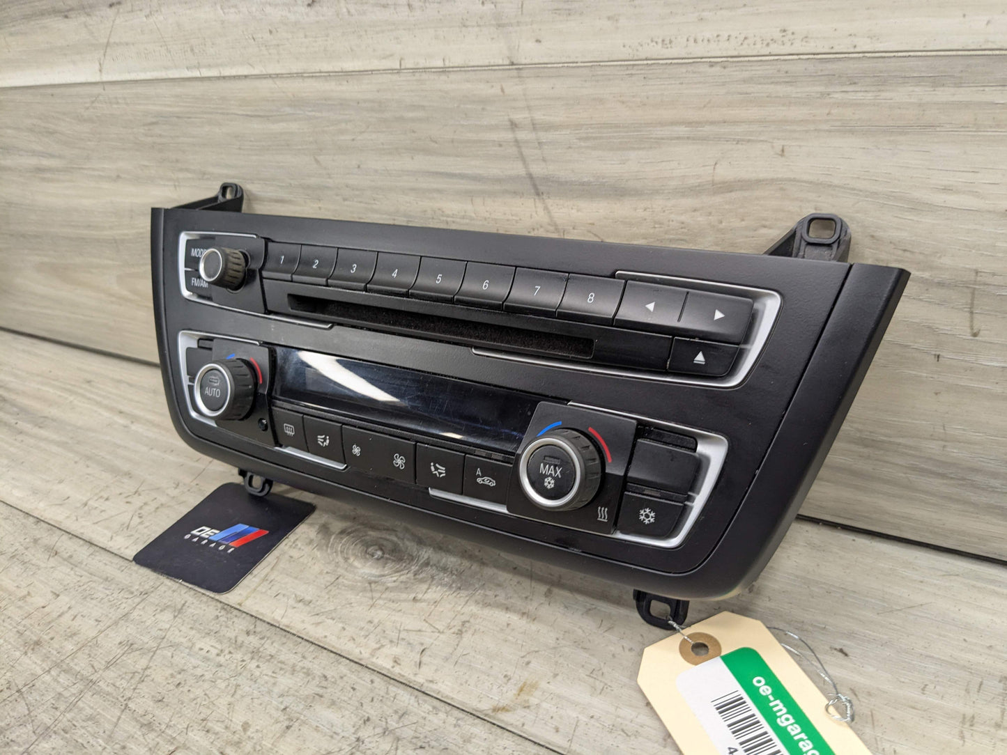 12-15 OEM BMW F22 F80 F30 F32 M3 M4 AC Heater Control Panel Radio Media Buttons