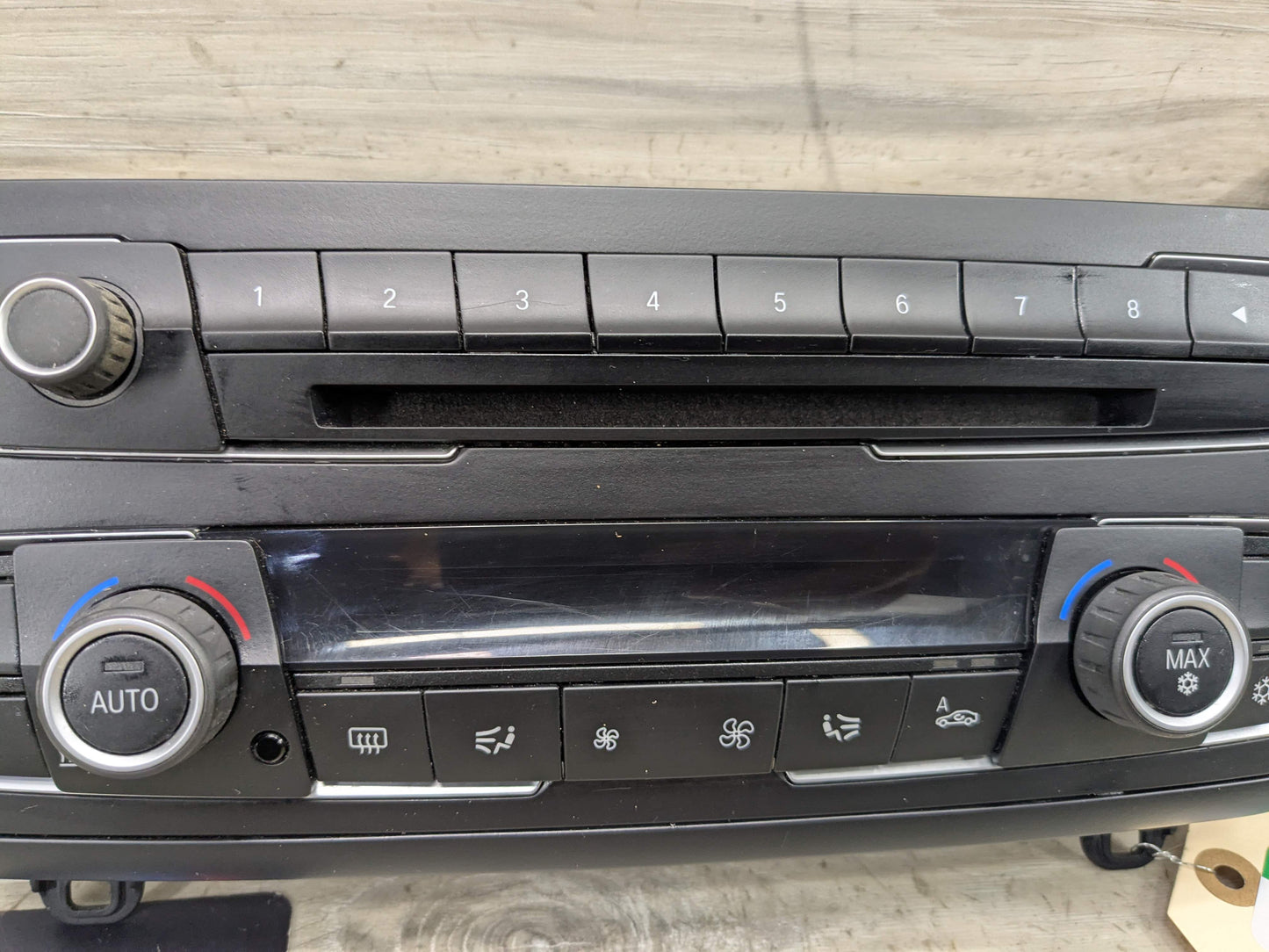 12-15 OEM BMW F22 F80 F30 F32 M3 M4 AC Heater Control Panel Radio Media Buttons