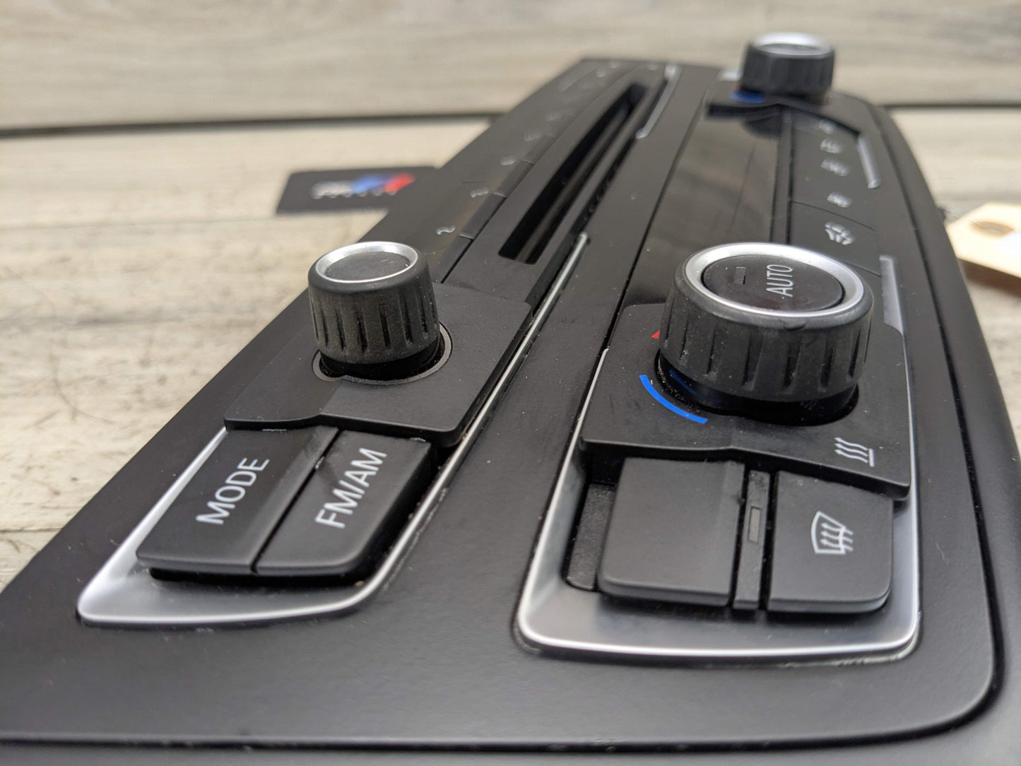 12-15 OEM BMW F22 F80 F30 F32 M3 M4 AC Heater Control Panel Radio Media Buttons