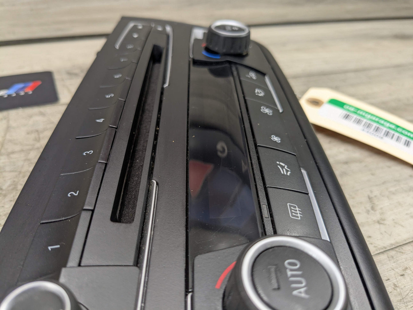 12-15 OEM BMW F22 F80 F30 F32 M3 M4 AC Heater Control Panel Radio Media Buttons