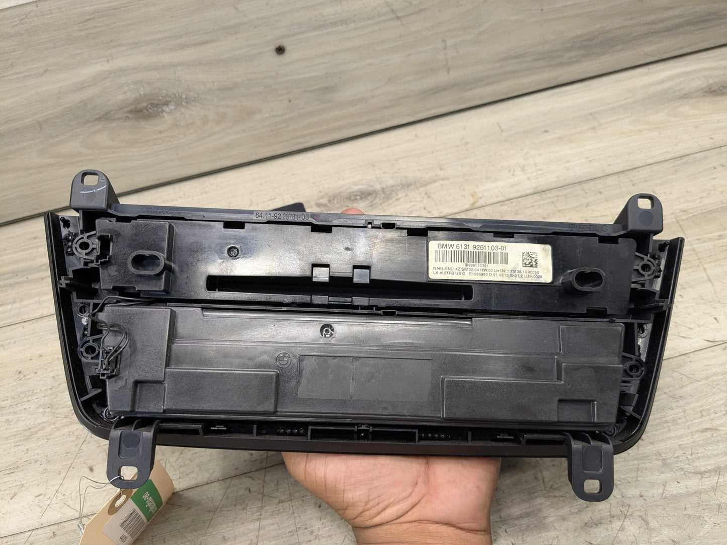 12-15 OEM BMW F22 F80 F30 F32 M3 M4 AC Heater Control Panel Radio Media Buttons