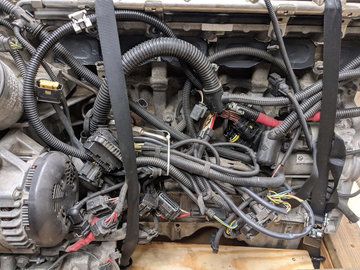 12-15 OEM BMW F30 F32 F36 RWD Long Block N55 COMPLETE ENGINE MOTOR 109k PWG