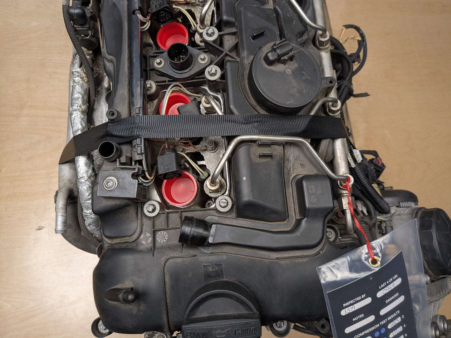 12-15 OEM BMW F30 F32 F36 RWD Long Block N55 COMPLETE ENGINE MOTOR 109k PWG