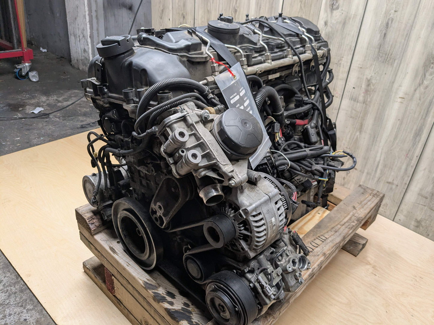 12-15 OEM BMW F30 F32 F36 RWD Long Block N55 COMPLETE ENGINE MOTOR 109k PWG