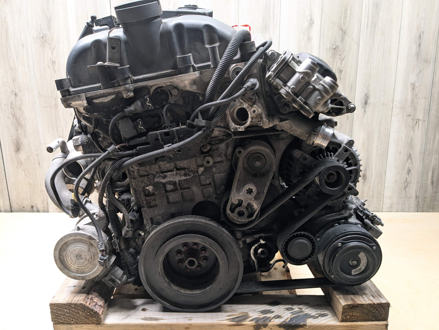 12-15 OEM BMW F30 F32 F36 RWD Long Block N55 COMPLETE ENGINE MOTOR 109k PWG