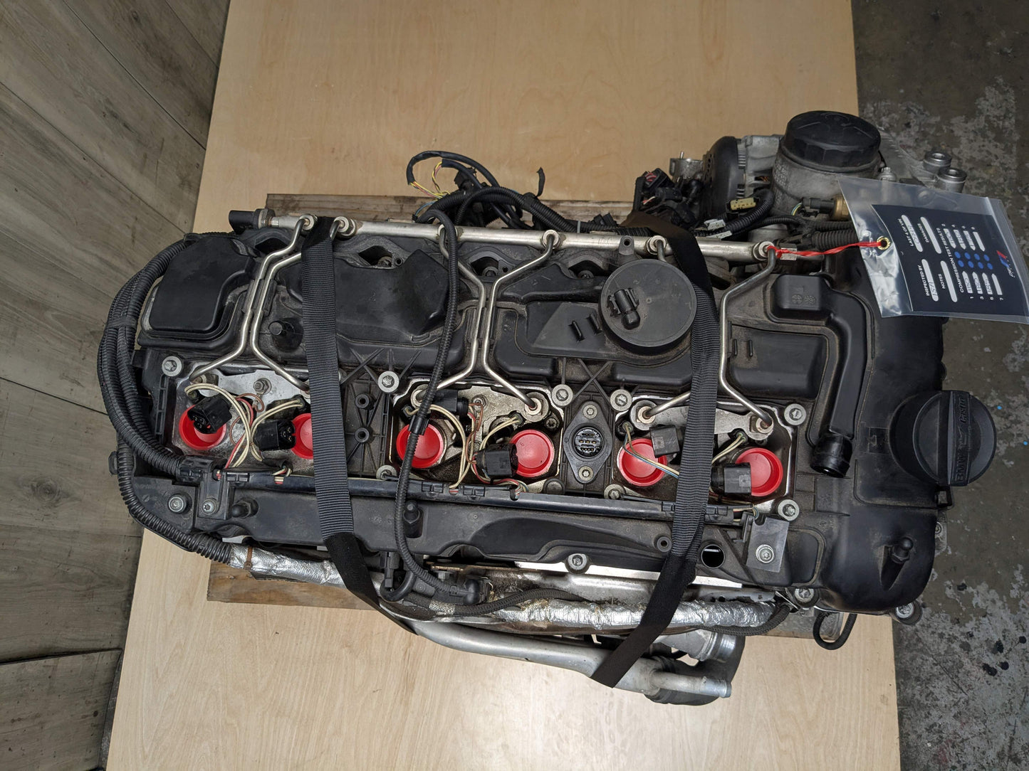 12-15 OEM BMW F30 F32 F36 RWD Long Block N55 COMPLETE ENGINE MOTOR 109k PWG